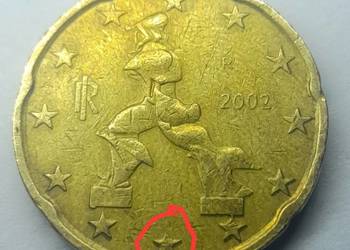 20 euro cent 2002 wlochy 20 euro cent 2002 wlochy