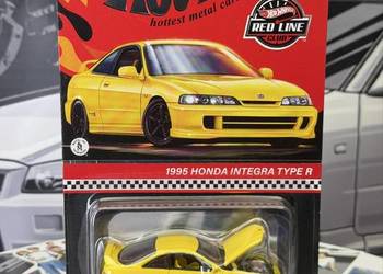Hot Wheels - RLC - 1995 Honda Integra Type R (Yellow) - BOX 23