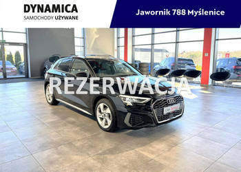 Audi A3 Sportback VAT 23% S-line 35TFSI 150KM S-tronic 2023/2024 r.PL, I w…
