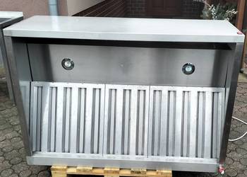 Okap skrzyniowy gastronomiczny 130x45x90