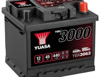Akumulator Yuasa Standard 12V 45Ah 440A Prawy Plus Specpart WOŁOMIN