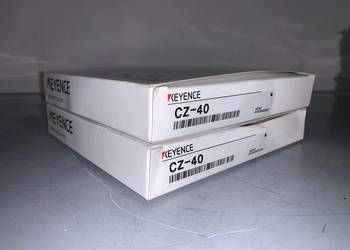 Keyence CZ-40 Reflective Sensor Head RGB Fiberoptic Sensor