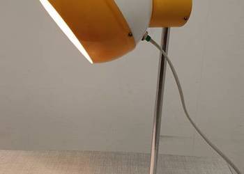 lampa biurkowa space age Drukov Czechosłowacja lata 60-te design vintage
