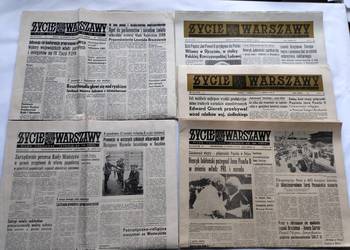 Życie Warszawy z 1979r i z 1981r - pismo codzienne Życie Warszawy z 1979r i z 1981r - pismo codzienne