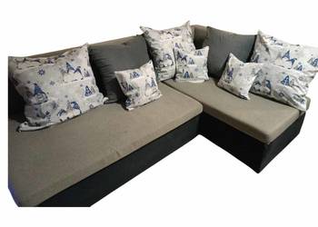 Poszewka świąteczna z krasnalami