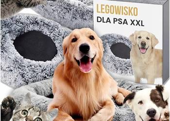Legowisko dla psa XXL kota kojec PODUSZKA PLUSZOWA Duża poducha