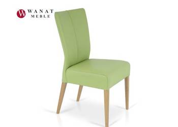Krzesło Kenya Skóra naturalna dąb Solidne Wanat