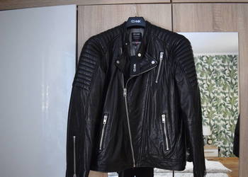 Kurtka Ramoneska Skórzana Nowa Okazja Rozmiar XL Olsztyn Wysyłka