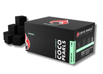 COCOPEARLS | Węgiel Kokosowy do Shishy 25mm 1Kg Box