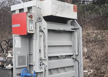 Prasa hydrauliczna  54 tony ,do makulatury, folii, śmieci, pet , kanistrów