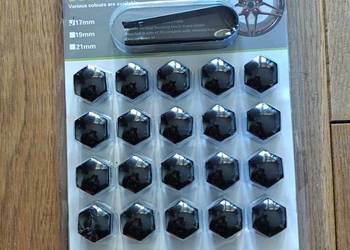 nakładki ochronne na śruby kół 17mm