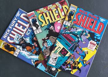 Nick Fury S.H.I.E.L.D. - 3 komiksy Marvel USA - Wolverine!