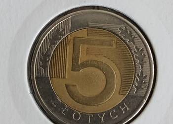 5 złotych 2009 r. destrukt menniczy dwustronny