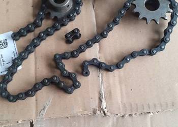 Koła łańcuchowe. Łańcuch i koło zębate małe do motocykla WSK 125