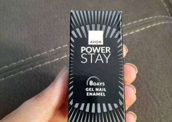 Żelowy lakier do paznokci Avon Power Stay 10ml Denim Dream.