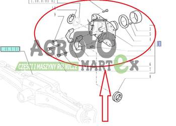 87547804, 87345410 ELEMENT NOŚNY CNH