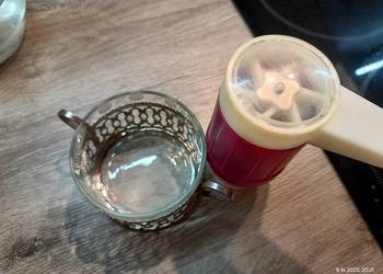 Młynek do pieprzu, cukierniczka - vintage PRL