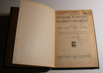 Pogadanki z dziedziny przyrody i przemysłu. M. Brzeziński