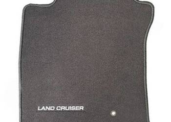 TOYOTA Land Cruiser Oryginalne dywaniki welurowe komplet PZ410-J0350-NA OE