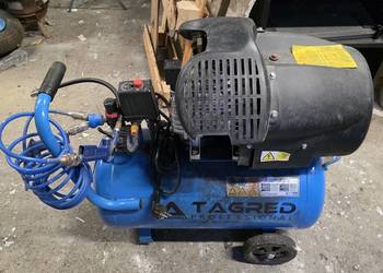 Kompresor olejowy sprężarka dwutłokowa Tagred V2 50 litrów 50l
