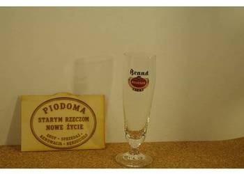 Szklanka do piwa Brand Pilsener Bier – szkło firmowe browaru Brand