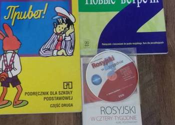 Książki do rosyjskiego 3 sztuki