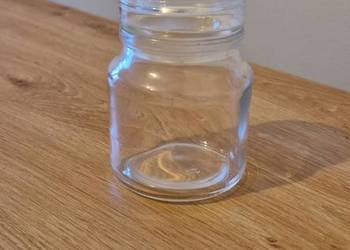 szklany słoik słoiczek z nakrętką pojemnik szkło