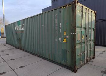 Używany kontener morski 40'HC - Pewny Kontener.