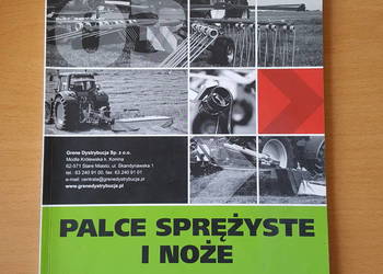 KATALOG części - Palce sprężyste i noże Grene, rolnictwo