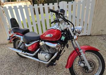 Suzuki Intruder 125. Lightbary oparcie z bagażnikiem glosniki