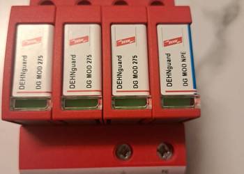 DEHN DG MOD 275 OGRANICZNIK PRZEPIĘĆ AC 4P Typ II