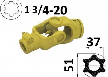 Kompletny przegub Cardana na rurę 51x37 G7 0SNOW240INTR3