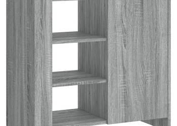 Szafka szary dąb sonoma 735x35x75 cm materiał drewnopochodny WM-848407