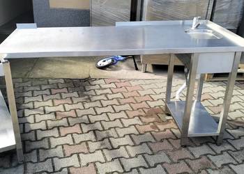 Zlew gastronomiczny 1-komorowy 172x70x90