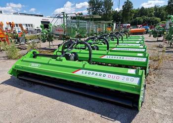 Kosiarka bijakowa Mulczer Talex Leopard Duo 280 młotki +koła