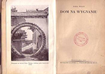 (6666) DOM NA WYGNANIU – NORA WALN 1936 rok
