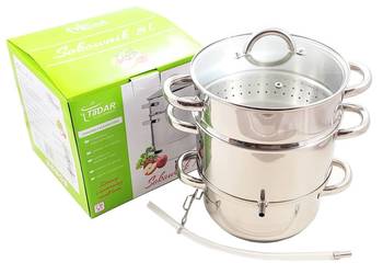 Sokownik garnek parowar JUICY 5L indukcja gaz