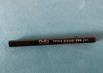 Nowy piórkowy brązowy marker do brwi Delia Eyebrow