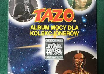 Tazo Album Mocy dla kolekcjonera Star Wars Unikat 1997