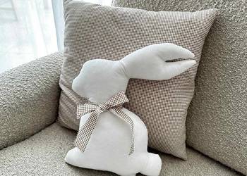 Poduszka dekoracyjna królik zestaw