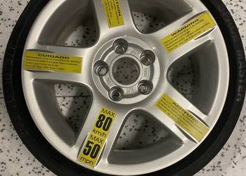 Felga Aluminiowa koło zapasowe dojazdówka Audi zapasowka
