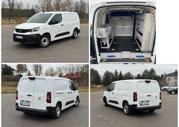 Peugeot Partner III Long L2 3-osobowy zabudowa
