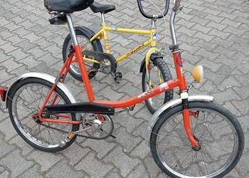 Rowery PRL Romet BMX 95 r. Romet Gil 78 r.