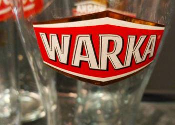 Warka - szklanki 6szt. NOWE 0,3l