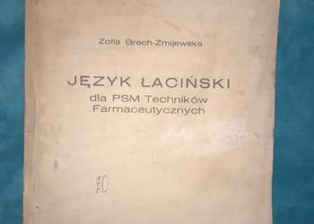Sprzedam książkę Język Łaciński dla PSM techników farmaceutycznych