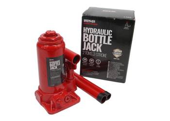 PODNOŚNIK Hydrauliczny 2-Tłokowy Słupkowy Butelkowy 2 TON BREMHER [4658]