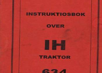 IH INTERNATIONAL CASE 634 katalog, instrukcja obsługi