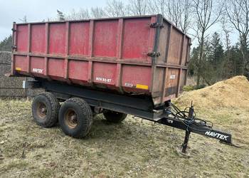 Przyczepa tandem kimadan na resorach tandem 8 ton.