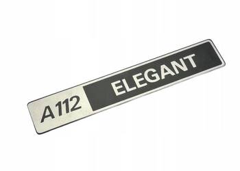 EMBLEMAT TYŁ AUTOBIANCHI / LANCIA A112 1969-1986 NOWY ORYGINALNY EMBLEMAT TYŁ AUTOBIANCHI / LANCIA A112 1969-1986 NOWY ORYGINALNY