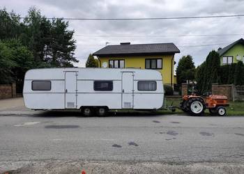 Przyczepa ERIBA * 650cm * Stacjonarna * Na działkę * Transport *